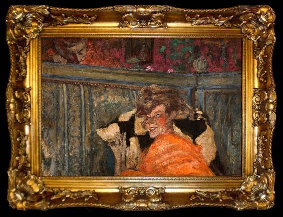 framed  Edouard Vuillard Yvonne Printemps and Sacha Guitry, ta009-2